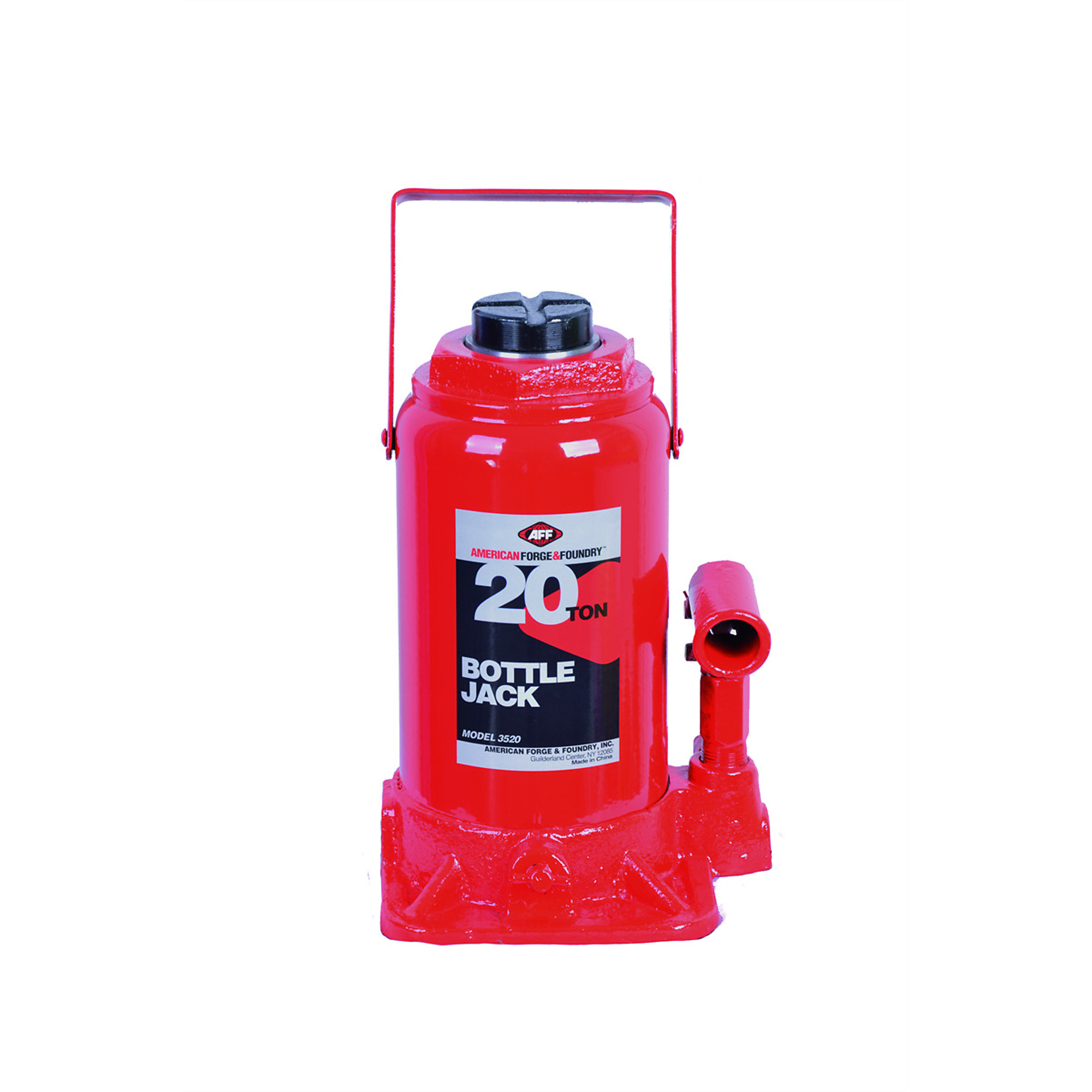 American Forge & Foundry AFF 3520 - Bottle Jack - 20 Ton Capacity - Manual - Heavy Duty